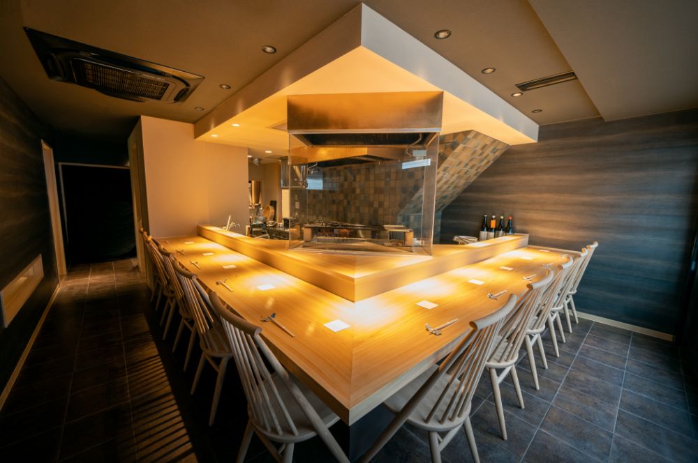 炭火カウンター