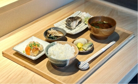 定食のサンプル